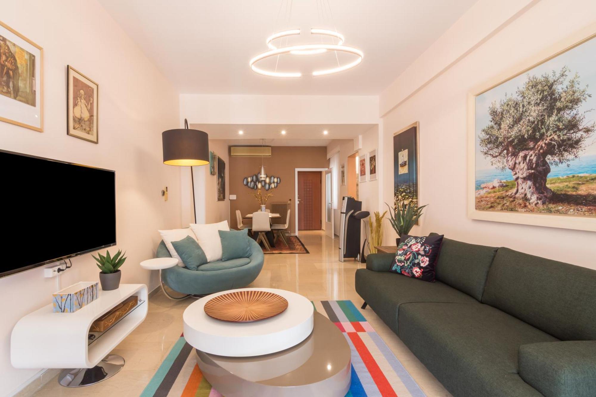 Three Bedrooms Apt In Kallithea Aten Exteriör bild