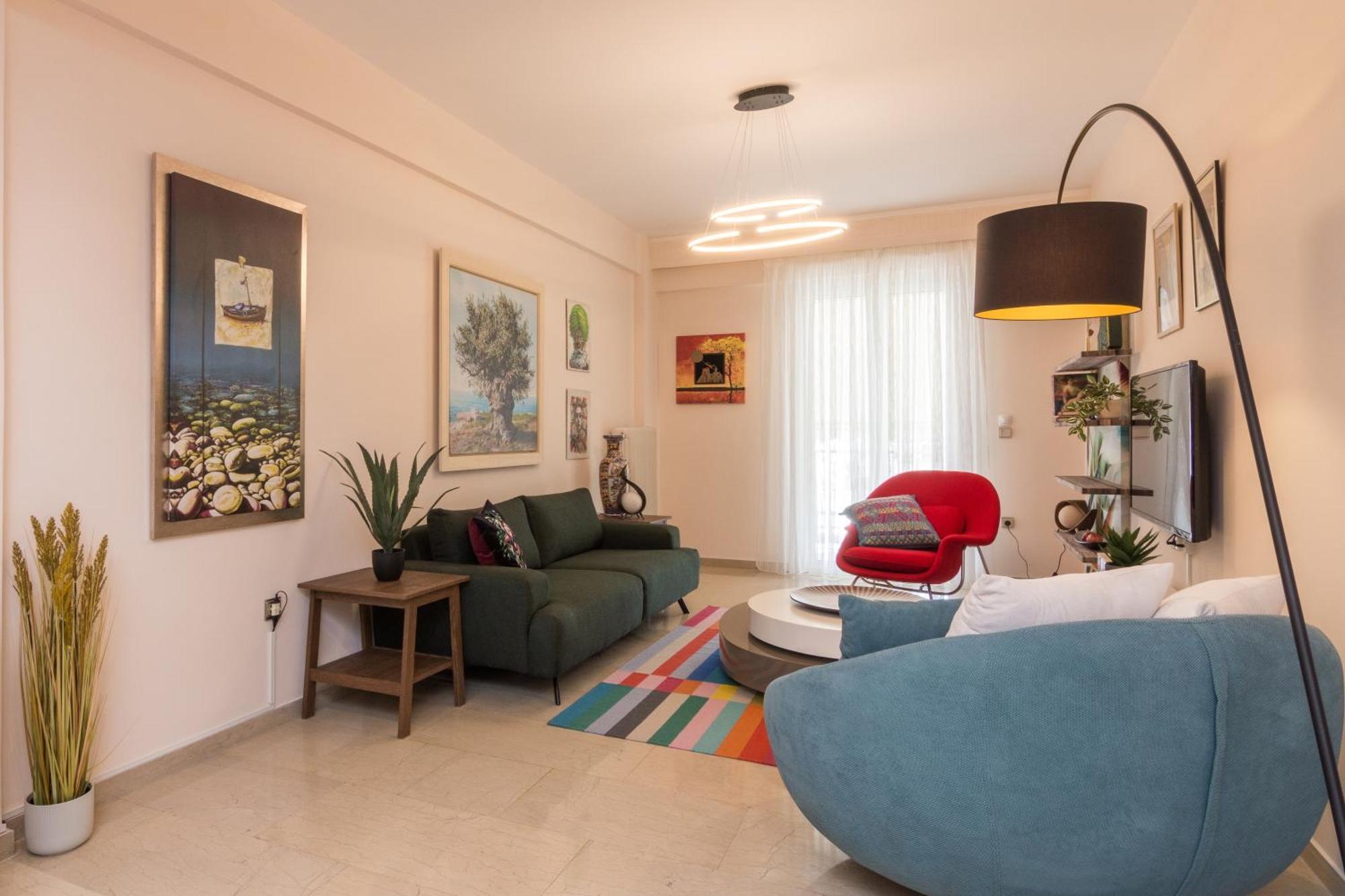 Three Bedrooms Apt In Kallithea Aten Exteriör bild